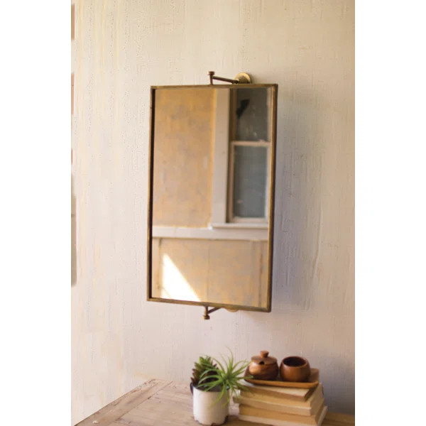 Sagan Tilting Modern Accent Mirror | Wayfair North America