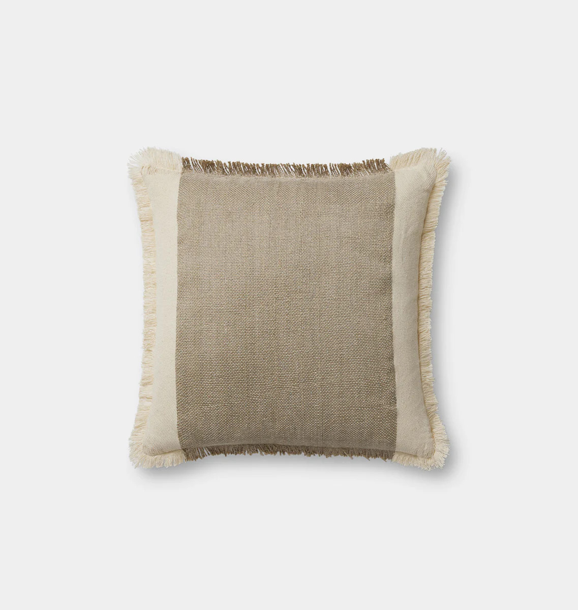 Seraphina Pillow 18'' x 18'' Ivory / Earth | Amber Interiors
