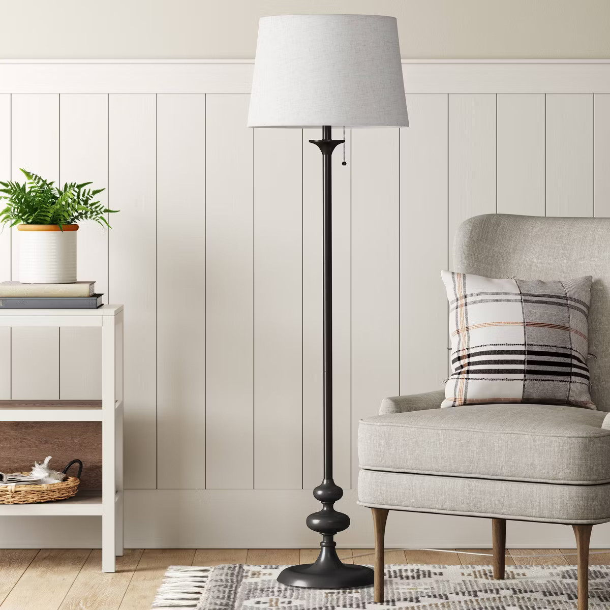 Londonberry Stick Floor Lamp Black - Threshold™ | Target