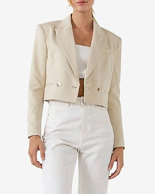 Endless Rose Cropped Blazer | Express