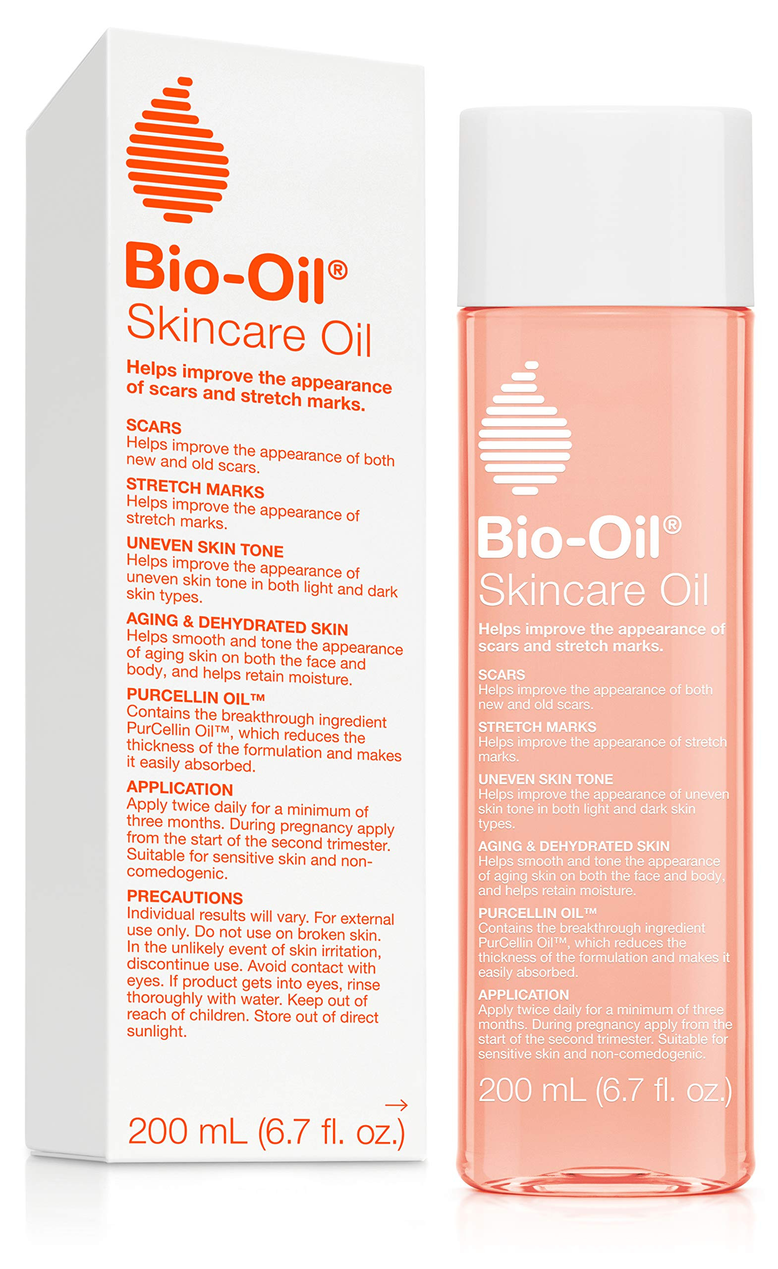 Bio-Oil Skincare Oil, Body Oil for Scars and Stretchmarks, Dermatologist Recommended, Non-Comedogeni | Amazon (US)