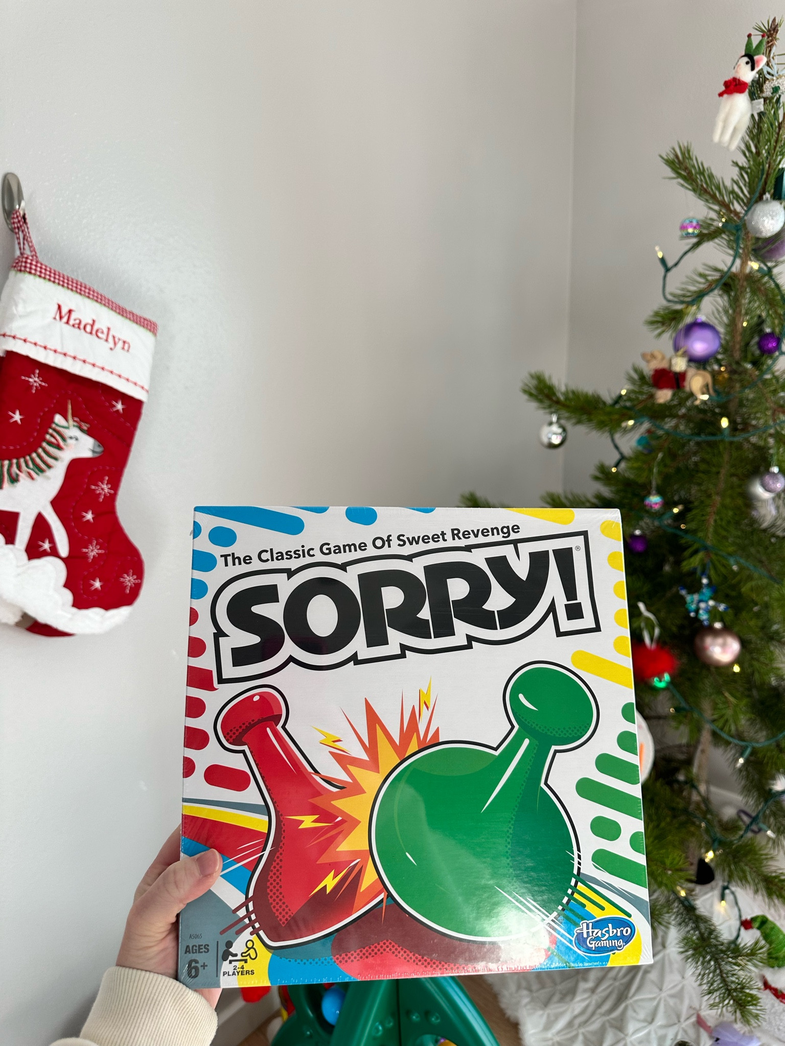 This Sorry Board Game would make a fun gift. I got it for my 5 year old for family game night. 

#LTKSeasonal #LTKKids #LTKHoliday

#LTKSaleAlert #LTKFamily #LTKFindsUnder50