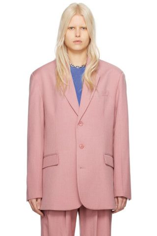 Pink Gelso Blazer | SSENSE