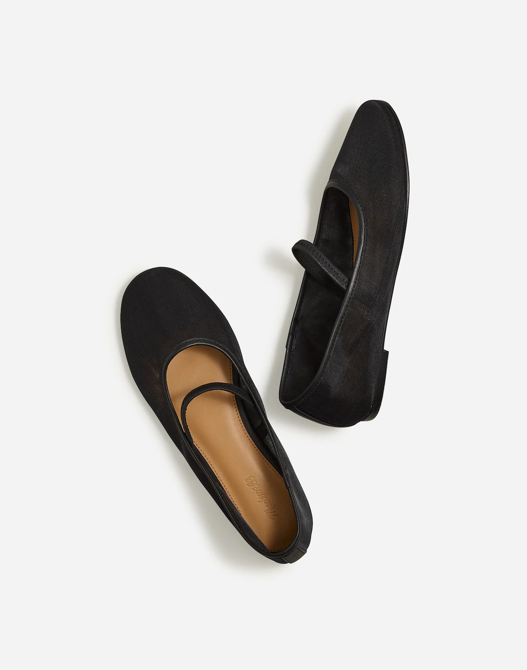 The Greta Round-Toe Ballet Flat in Mesh | Madewell
