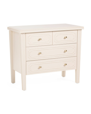 38X32 4 Drawer Dresser For Women, Gold | TJ Maxx