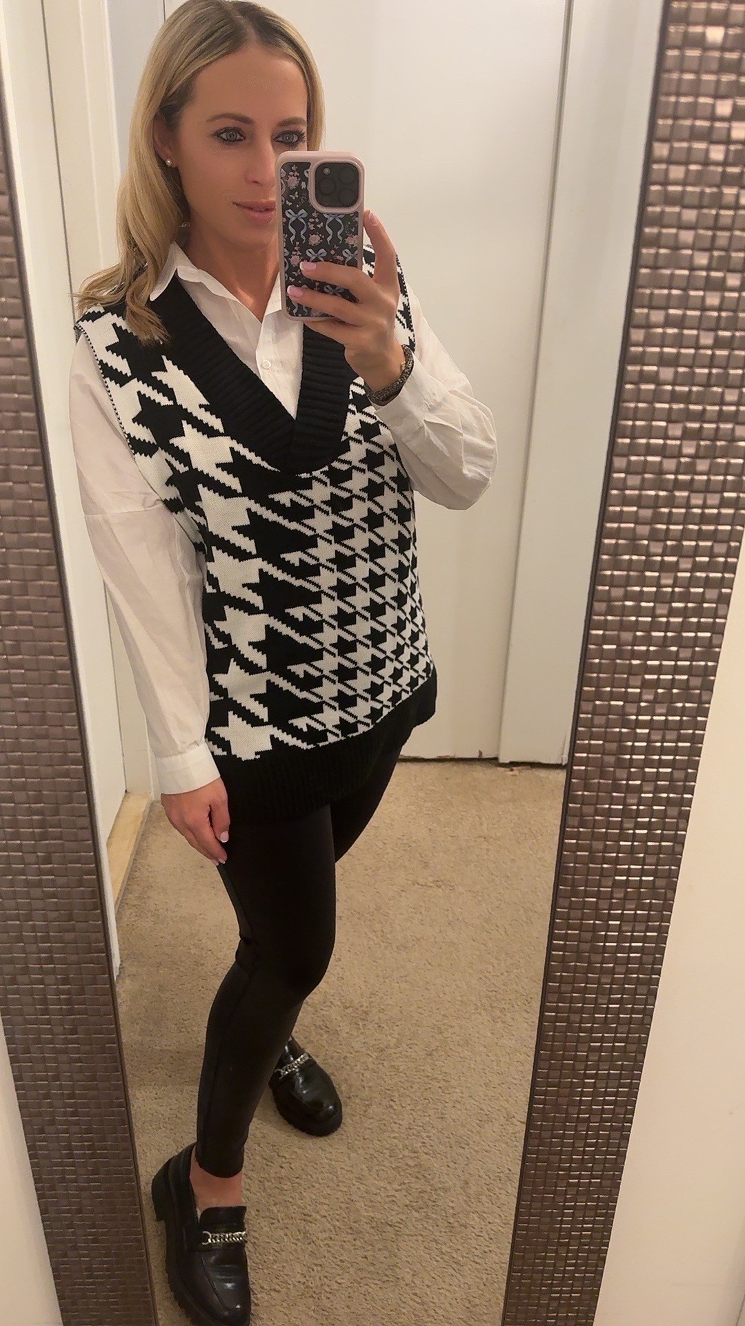 Work Outfit. Teacher outfit. Office outfit. Business casual. Amazon fashion. Sweater vest. Loafers. Neutral outfit.



#LTKWorkwear #LTKMidsize #LTKFindsUnder50