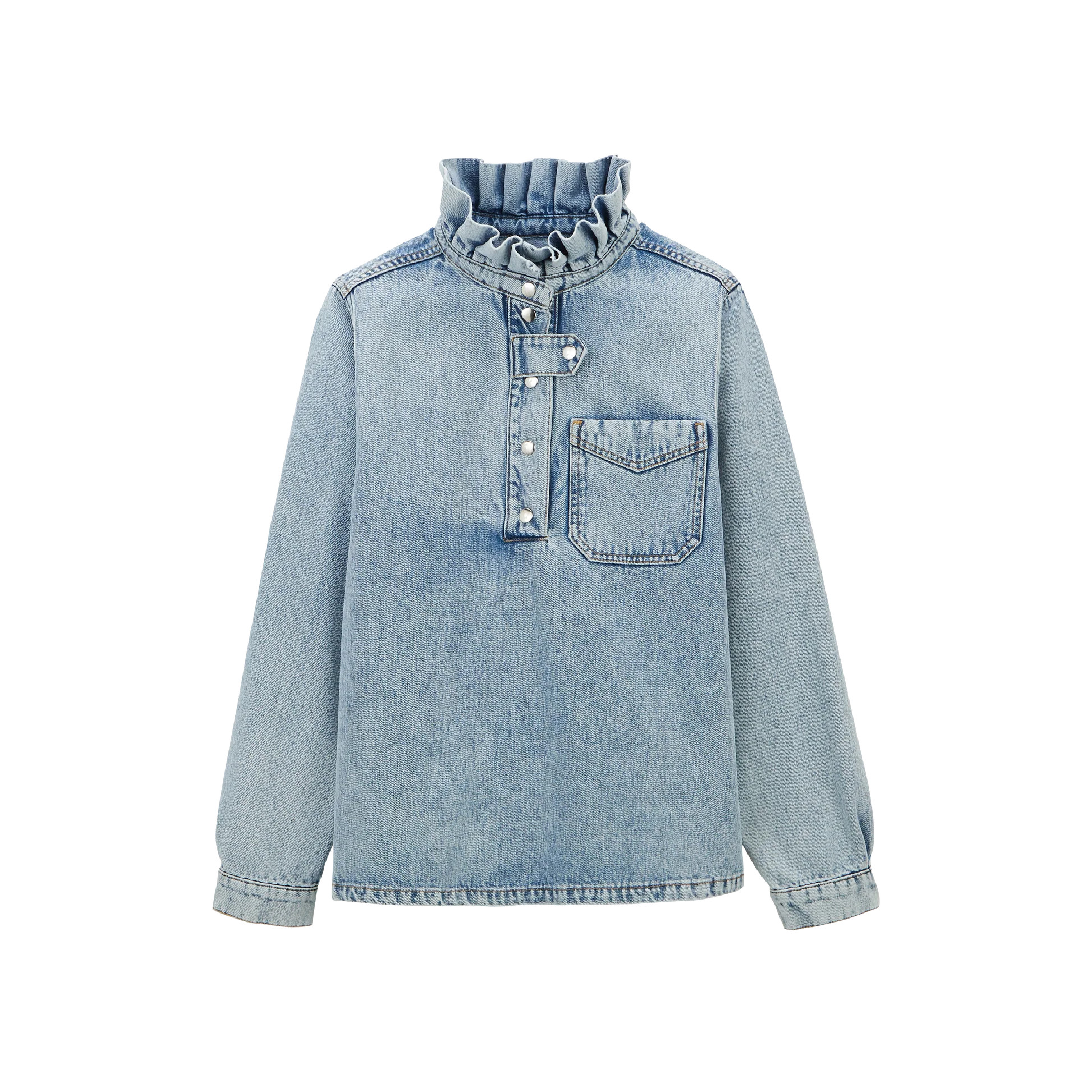 Ice blue Cyrius jacket | Balzac Paris UK