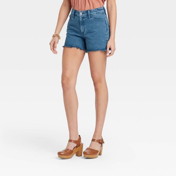 Women's High-Rise Midi Jean Shorts - Universal Thread™ | Target