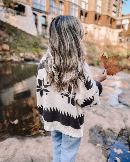 The cutest fall sweater jacket 🍁 

#LTKstyletip #LTKfindsunder100