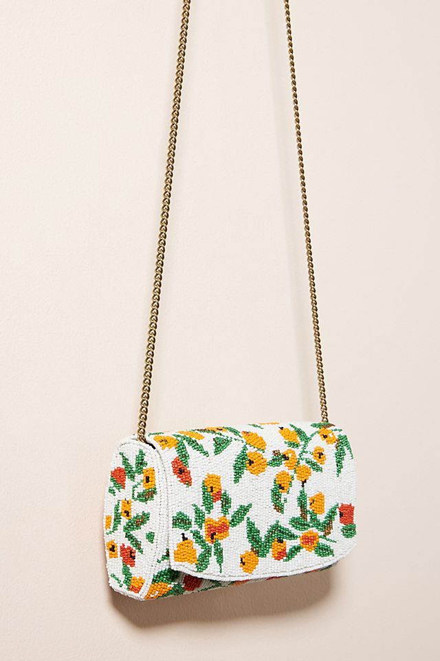 Vera for Anthropologie Perennial Beaded Clutch | Anthropologie (US)