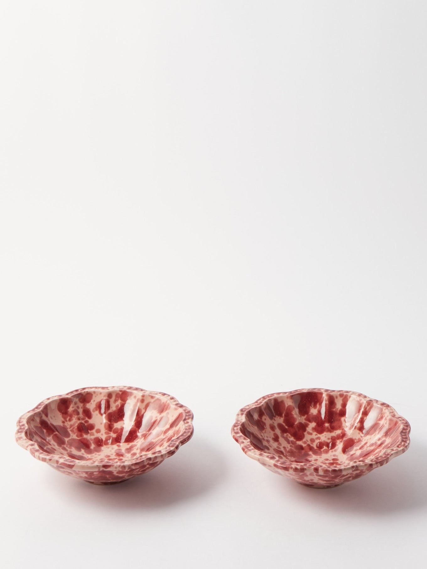 Set of two small speckled glazed-ceramic bowls | Cabana Magazine | Matches (US)