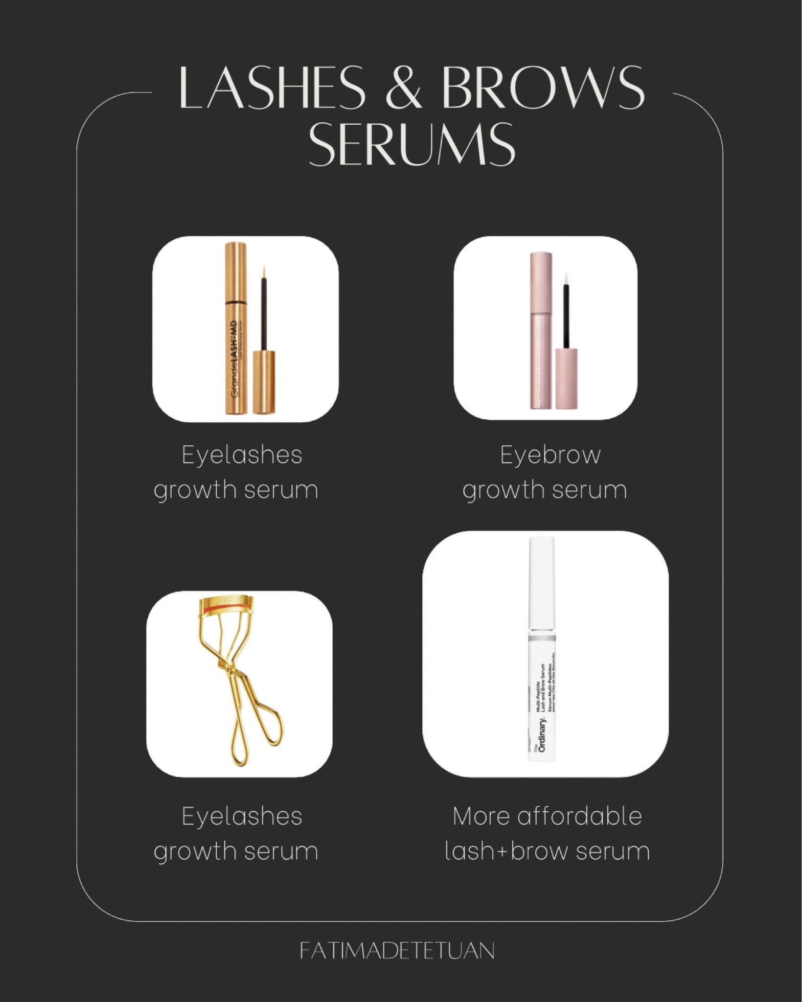 These are the secrets to keeping my lashes full and long #GrowthSerums