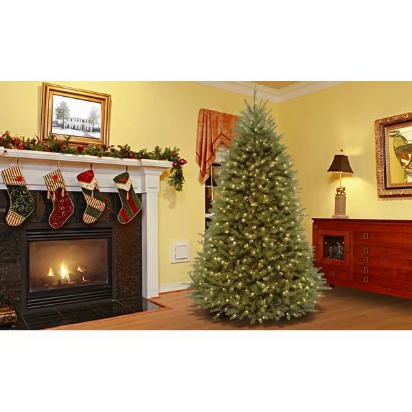 Dunhill Fir Lighted Artificial Fir Christmas Tree | Wayfair North America