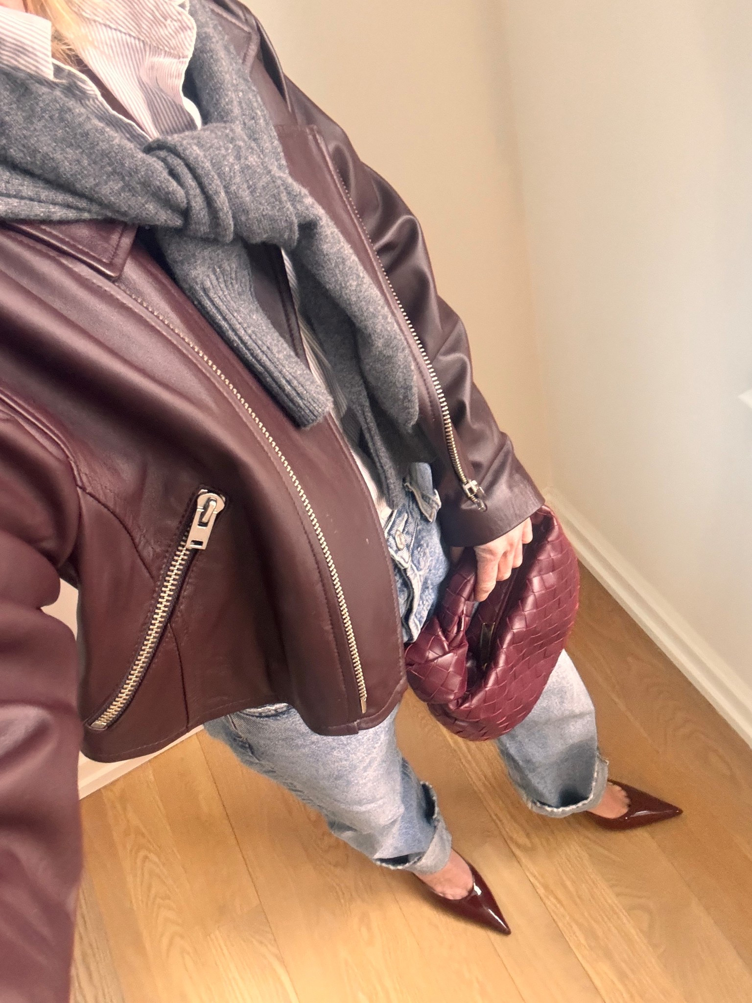 Living in layers ❤️🤍🩶

#LTKSeasonal #LTKootd