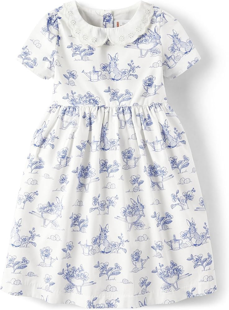 Gymboree Girls' One Size and Toddler Short Sleeve Dressy Special Occasion Dresses | Amazon (US)