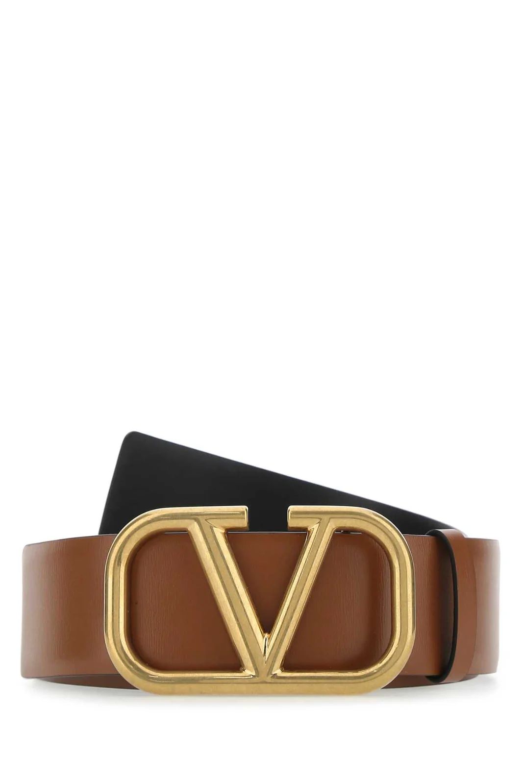 Valentino VLogo Plaque Buckle Belt | Cettire Global