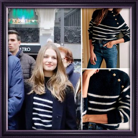 Princess Leonor Sezane Trudy sweater 