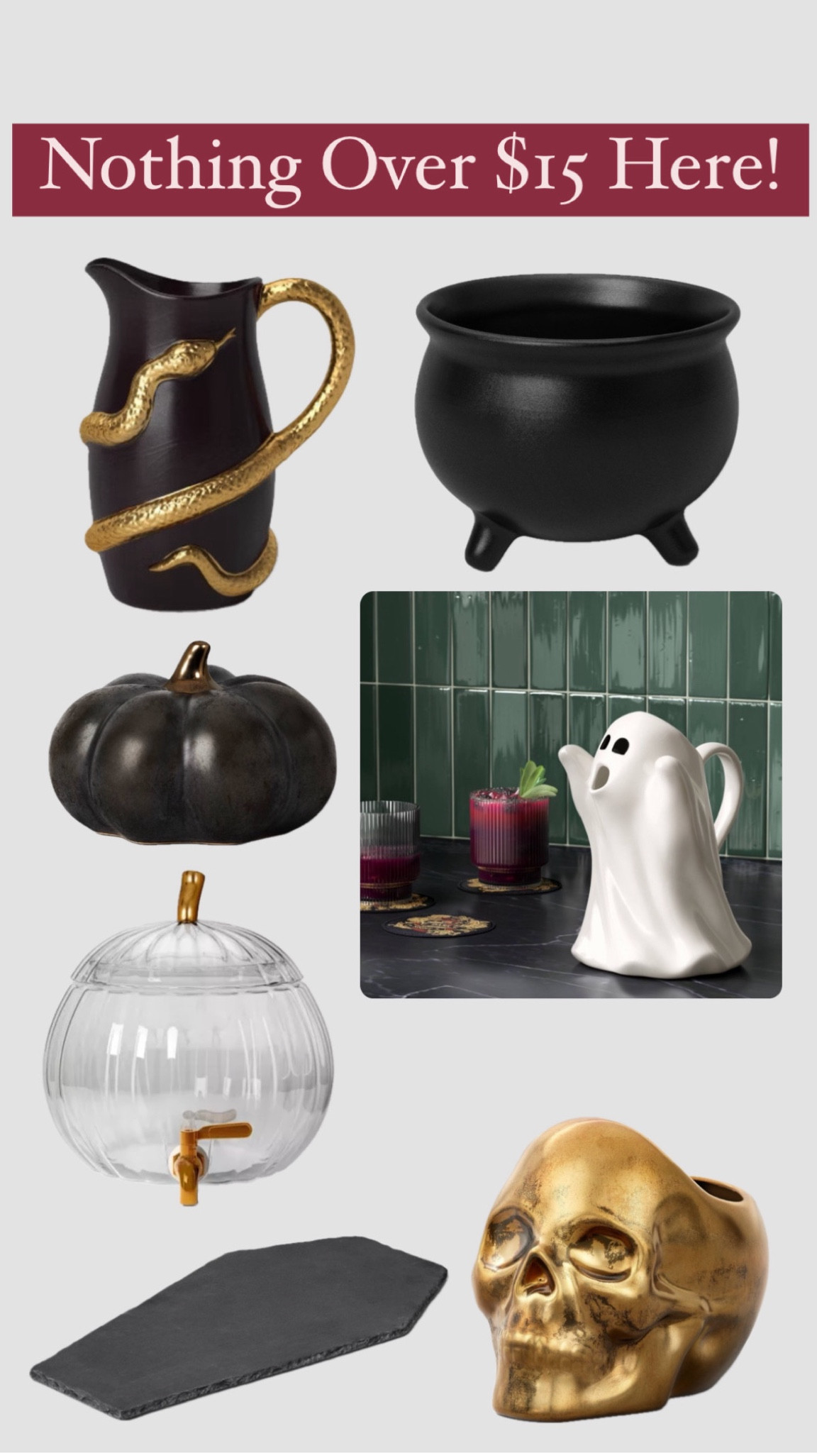 But for real, nothing over $15! 

#LTKSeasonal #LTKHome #LTKFindsUnder50