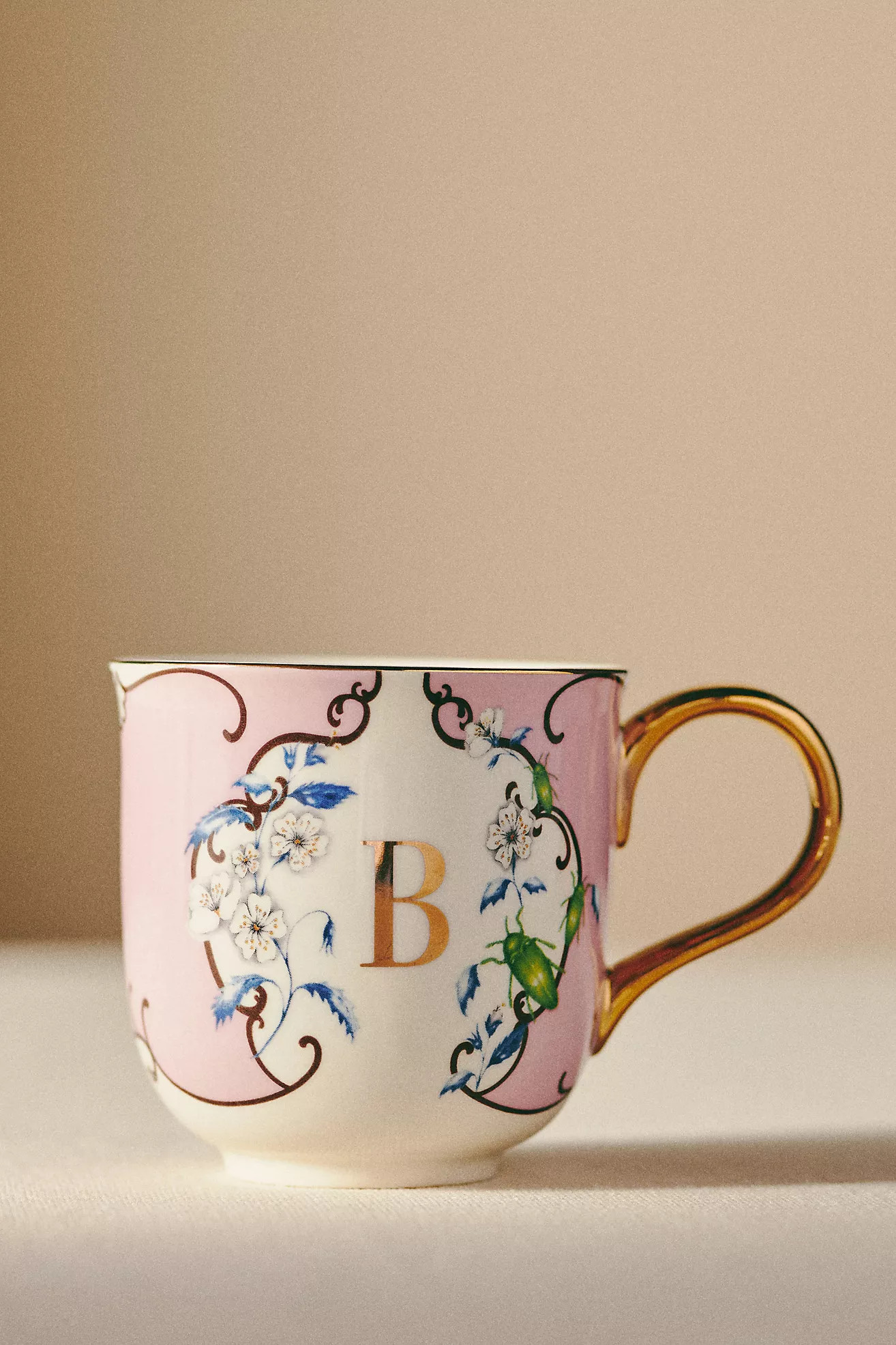 Lou Rota Nature Table Monogram Mug | Anthropologie (US)