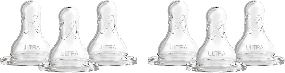 Dr. Brown's Natural Flow Baby Bottle Nipple - Ultra-Preemie, Super Slow Flow - 6pk - 0m+ | Amazon (US)