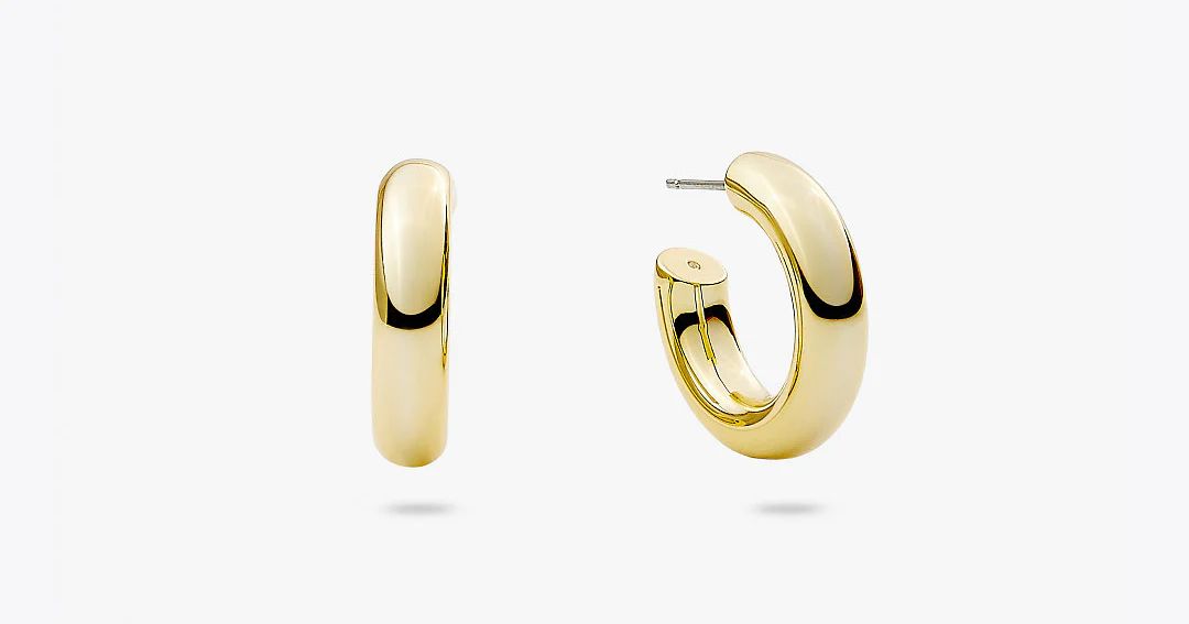 Small Gold Hoop Earrings - Tia Mini | Ana Luisa