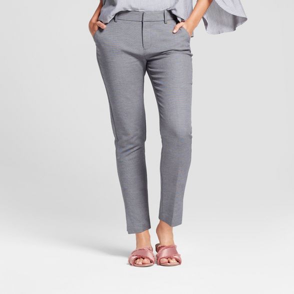 Women's Straight Leg Slim Ankle Pants - A New Day™ | Target