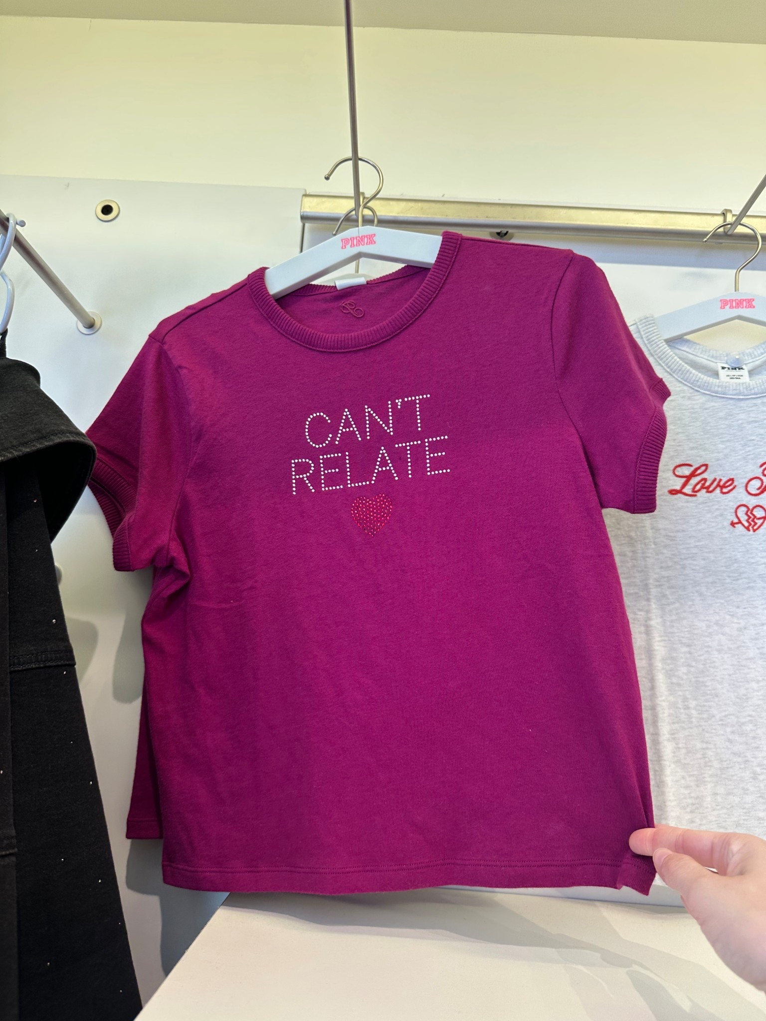 Love this maroon “can’t relate” baby tee! So cute! Priced at $34 & ranges from sizes XS-XXL!

#LTKMidsize #LTKPetite