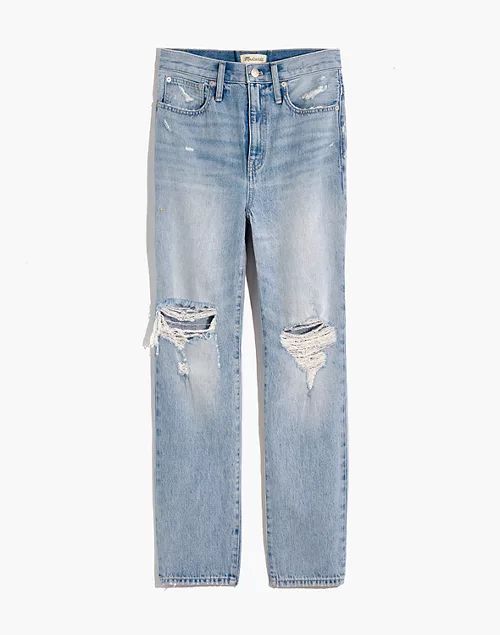 The Perfect Vintage Jean in Calabria Wash: Ripped Edition | Madewell