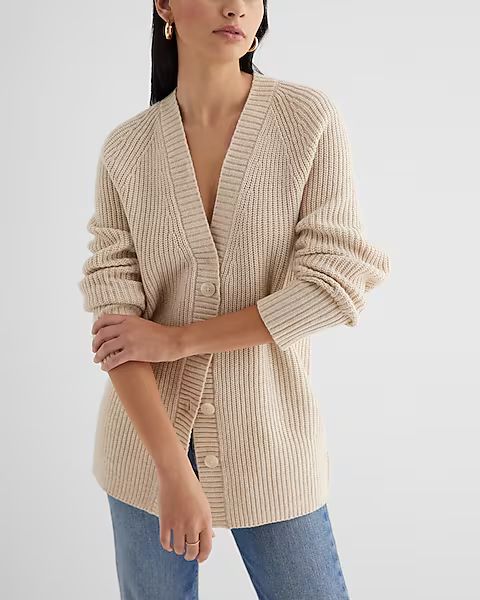 London Button Front Cardigan | Express