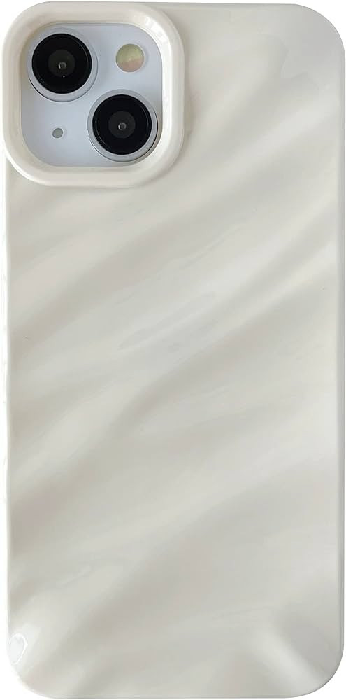 Caseative Water Ripple Pattern Curly Wave Shape Soft Compatible with iPhone Case (iPhone 13 Pro M... | Amazon (US)