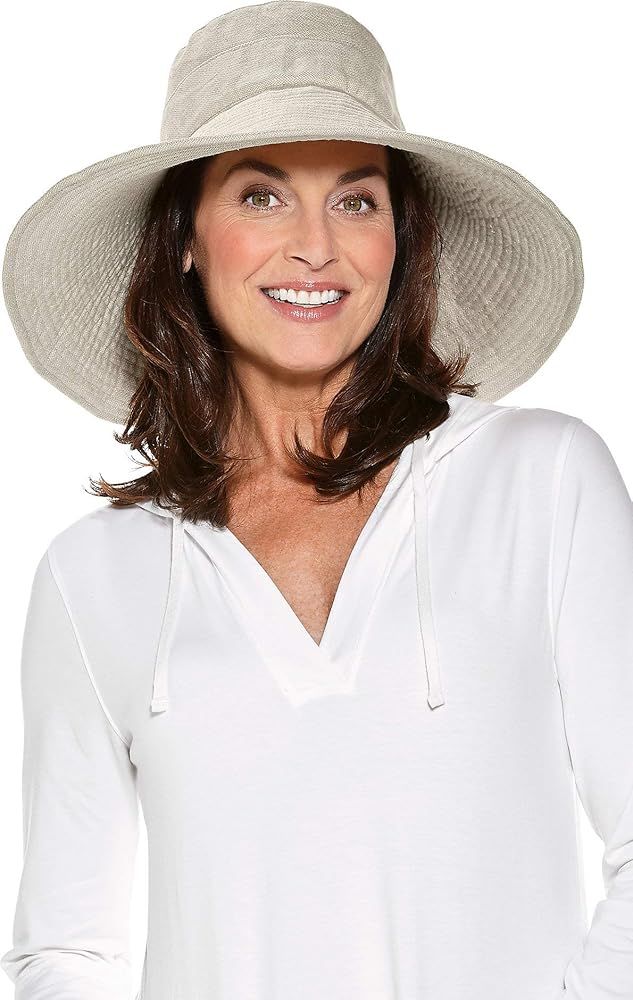 Coolibar UPF 50+ Women's Brittany Beach Hat - Sun Protective | Amazon (US)
