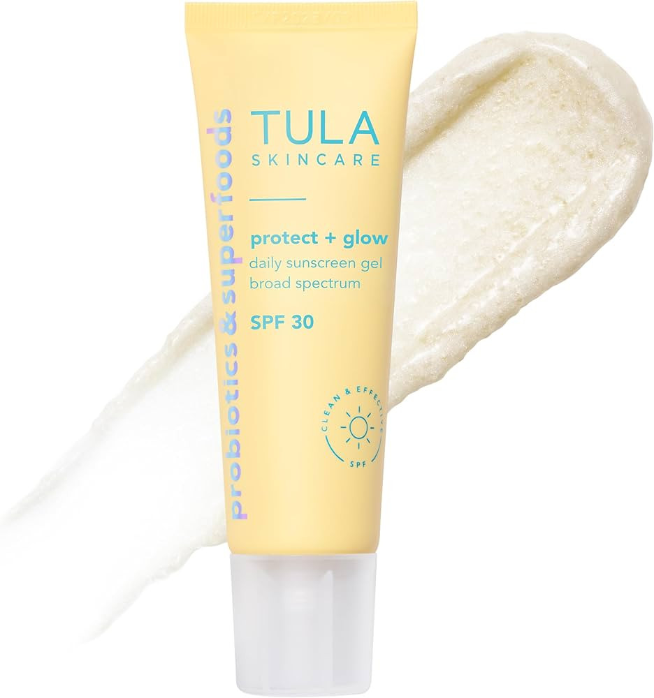 TULA Skin Care Protect + Glow Daily Sunscreen Stick Gel Broad Spectrum SPF 30 - Skincare-First, N... | Amazon (US)