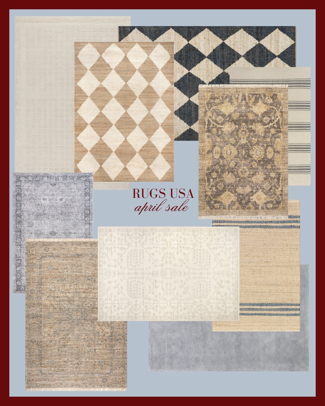 RUGS USA is having a big sale for April - up to 70% off the entire site with lots of blowout clearance deals on some amazing, high quality rugs!  They’re my fav place to get affordable rugs, and I always snag them during a sale!  Take advantage if you need a new rug!  #rug #rugs #springdecor #homedecor #arearugs 

#LTKHome #LTKSeasonal