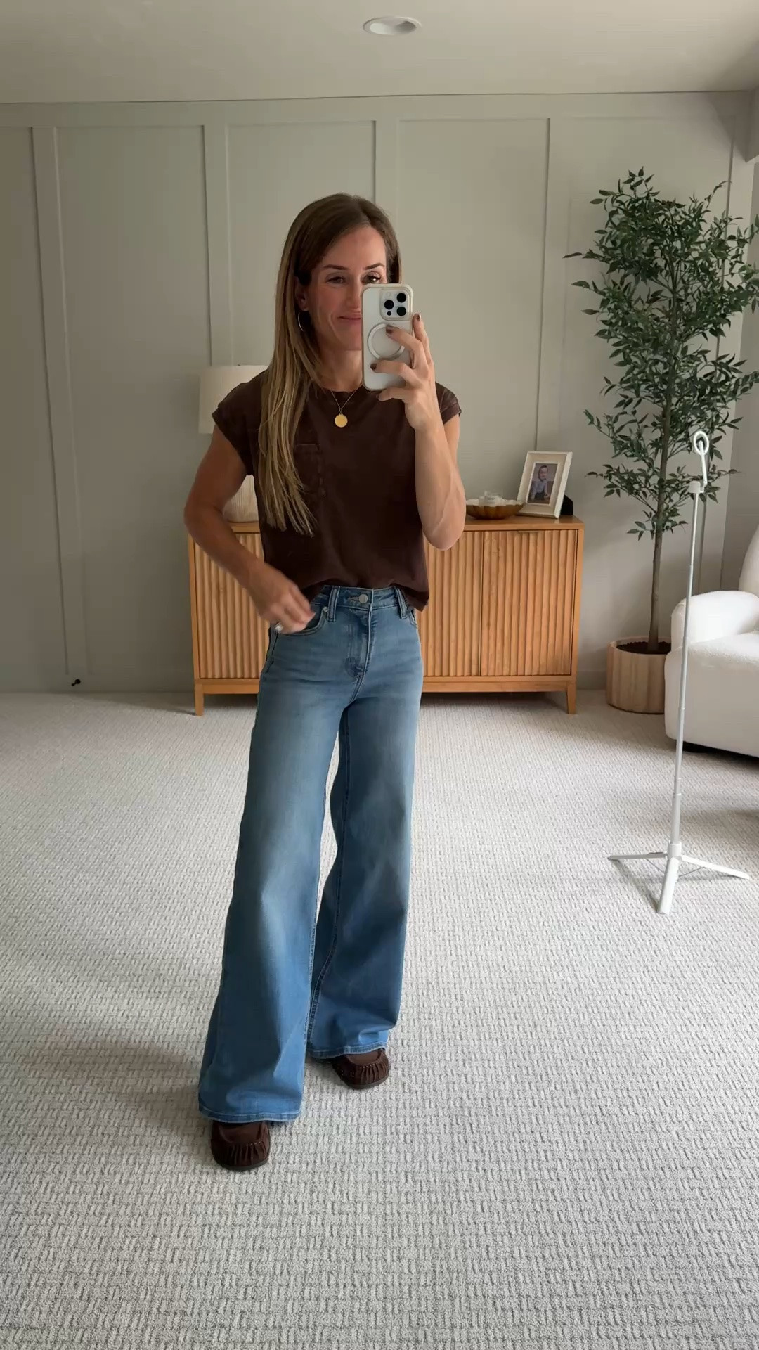 Fall outfits for women
@Target denim
Wearing size 0, short 
Target jeans

#LTKmomlife #LTKgrwm #LTKootd