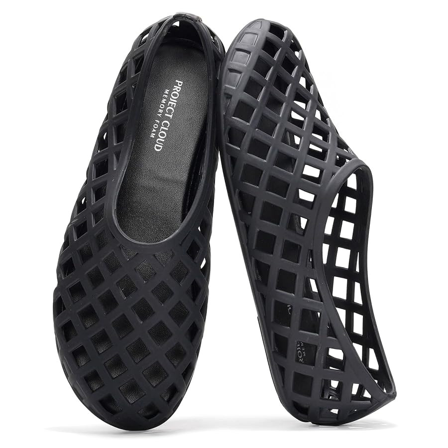 Project Cloud Jelly Shoes Women - Lightweight & Water-Resistant Women's Flats Sandals - Non Slip ... | Amazon (US)