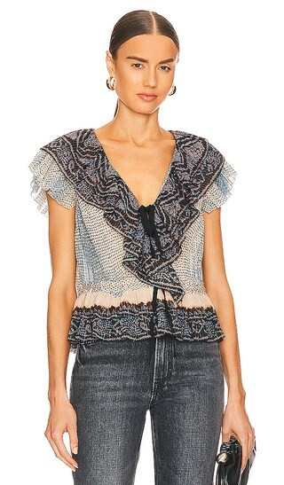 Kaede Top in Moonstone | Revolve Clothing (Global)