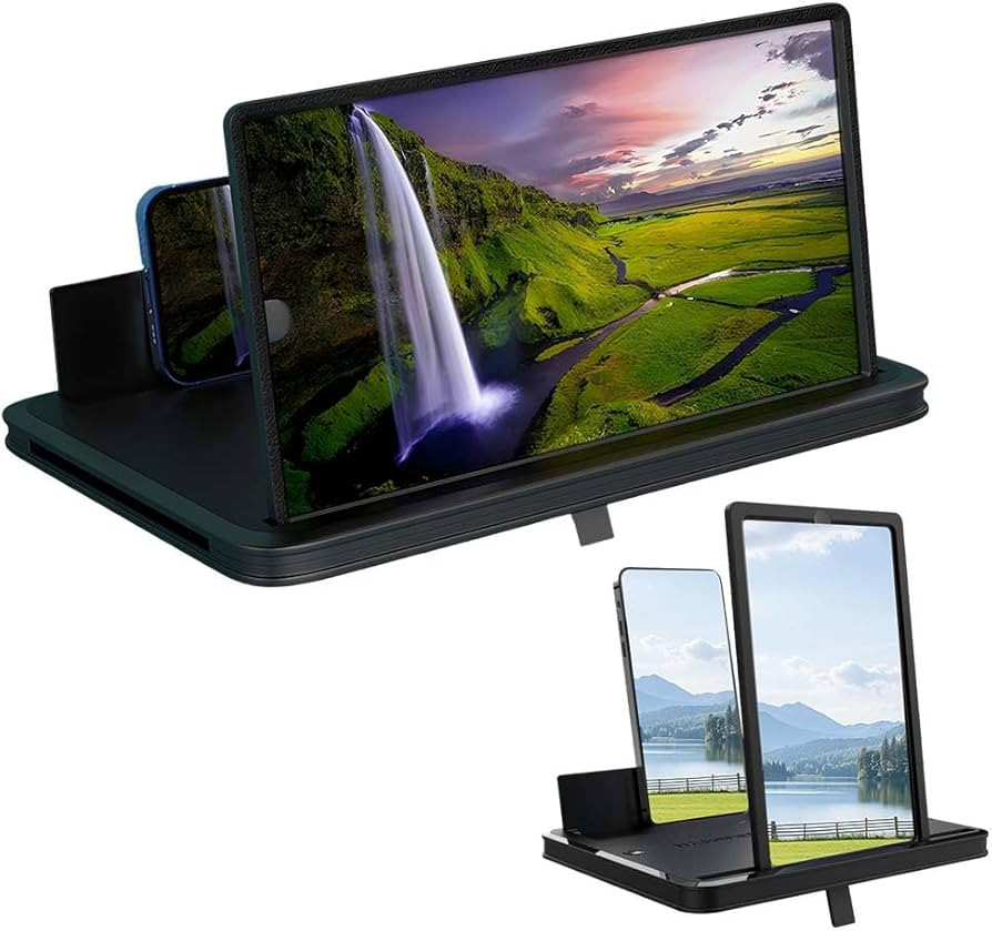 2026 New Screen Magnifier for Smartphone, 3D HD Screen Mobile Phone Magnifier Expanders for Movie... | Amazon (US)