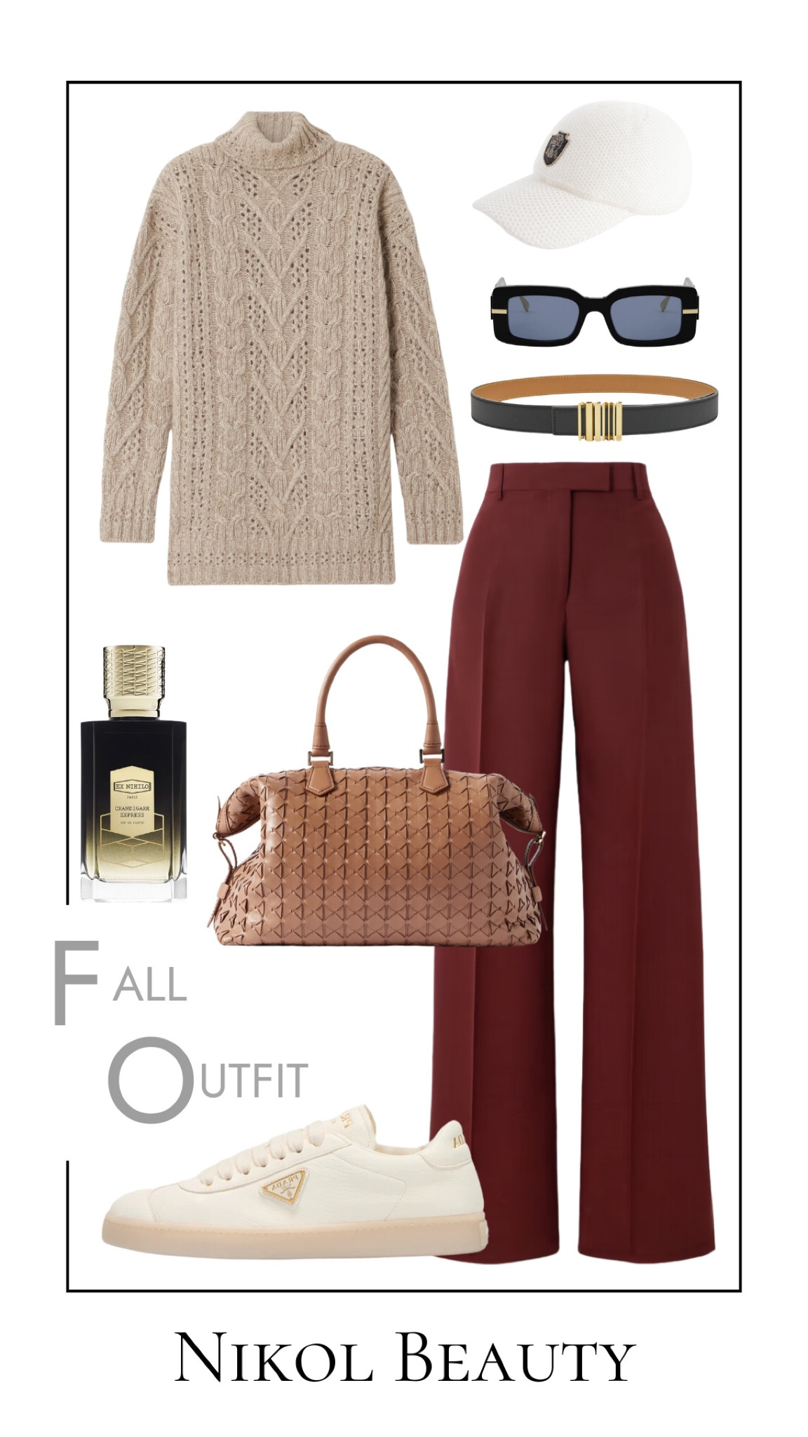 Cozy meets luxe this fall with a blend of textures and timeless pieces 🍂 Loving the mix of a cashmere turtleneck, straight-leg pants, and leather sneakers for a chic yet relaxed vibe. The woven leather tote and knit cap add the perfect finishing touches. #FallFashion #LuxuryStyle #CashmereSweater #WoolCap #LeatherTote #ChicOutfit #OOTD #BrunelloCucinelli #RalphLauren #Serapian #Ferragamo #Prada



#LTKItBag #LTKShoeCrush #LTKStyleTip