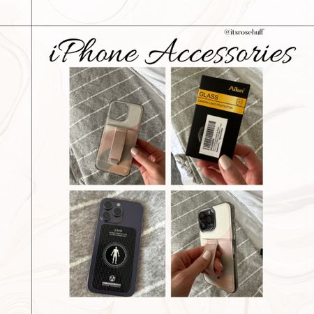 Everything you need for safety, convenience & style.
Walli Case: design in “sun kissed” 
Camera lens protector
EMR: anti-radiation sticker for electronics

*Walli cases lives up to its hype! I’ve had mine for almost a year now and love the 2-in-1 secure strap & stand so you can prop your phone up hands-free 🙌

*The lens protector saved my camera lens from breaking after I dropped it outside. This comes in a 3 pack and sooo useful if your a phone dropper, like me 🙋🏻‍♀️

*Anti-radiation blocking is on all our devices because, why not!? Intentional health & safety when possible for my fam and I 💕💕💖

#LTKGiftGuide #LTKFind #LTKunder50