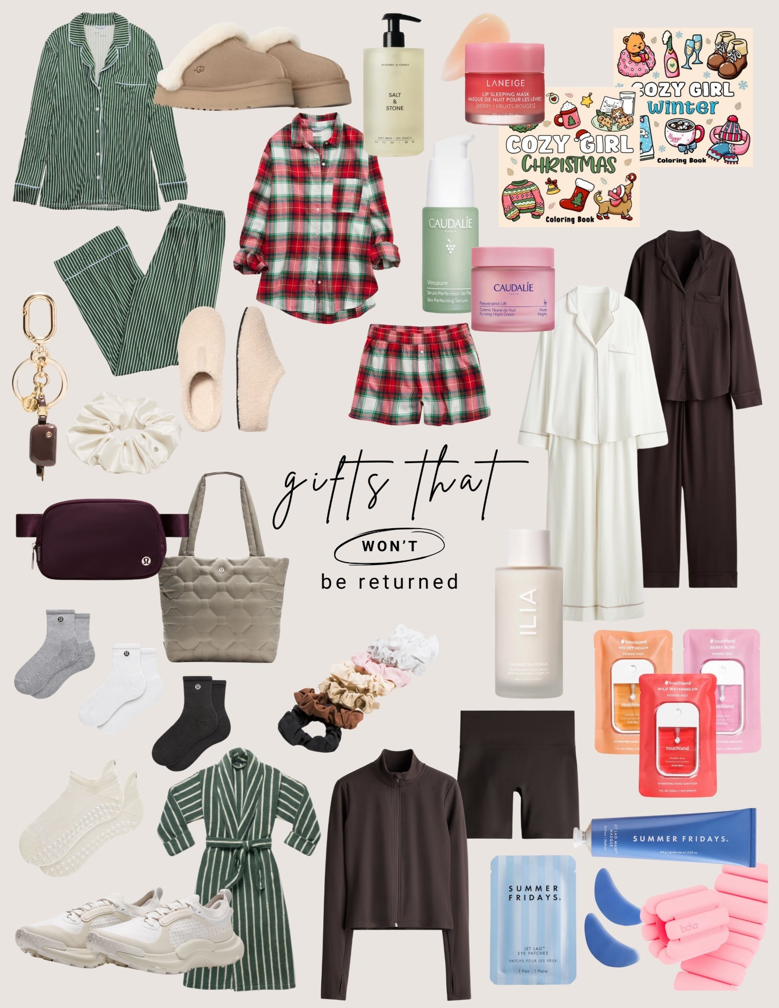 A gift guide FULL of things she’ll actually love (and won’t return) 🎀 From skincare + soft PJs to cute purses, coloring books, cozy socks, self-care staples, and my Lululemon faves—these are the feel-good gifts for every wellness girlie, homebody, mom, teen, or bestie 💕 Shop all my hand-picked picks on LTK!

#LTKGiftGuide #LTKselfcare #LTKActive