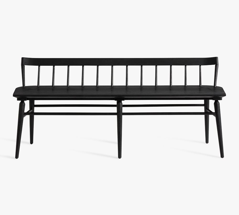 Shay Bench, Black | Pottery Barn (US)