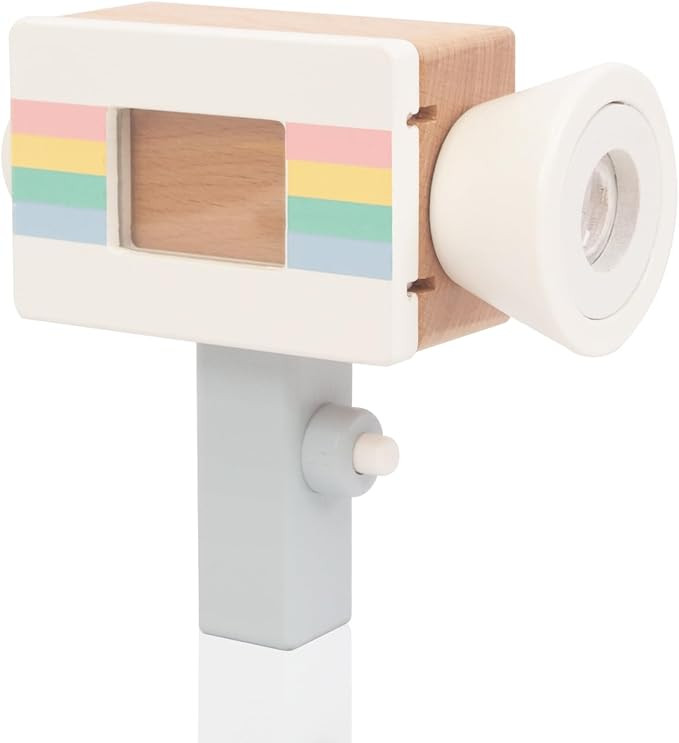 Wooden Mini Pretend Video Camera Toy for Toddlers 1 2 3 Years Old, Christmas Birthday Gifts Photo... | Amazon (US)