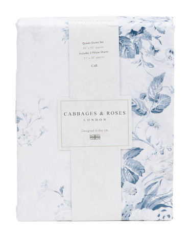 Floral Print Duvet Set | TJ Maxx