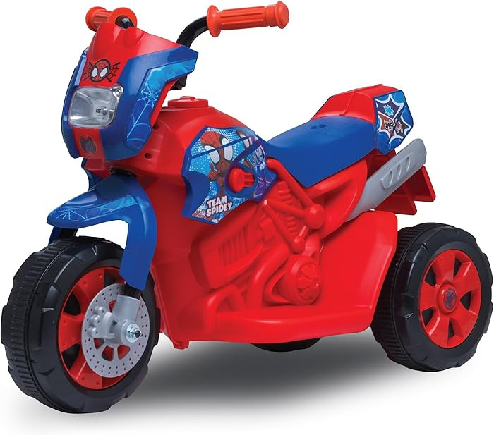 Kid Trax 6V Marvel Spiderman Disney Junior Toddler Bike - Ride On Toys, Kids Bike, Outdoor Toys, ... | Amazon (US)