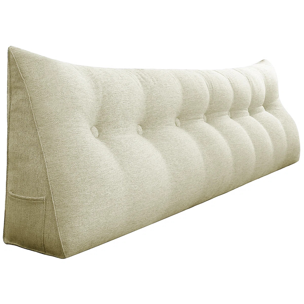 Sit-up Back Comfort Large Triangular Bolster Headboard Reading Wedge Pillow Compression | Wayfair North America