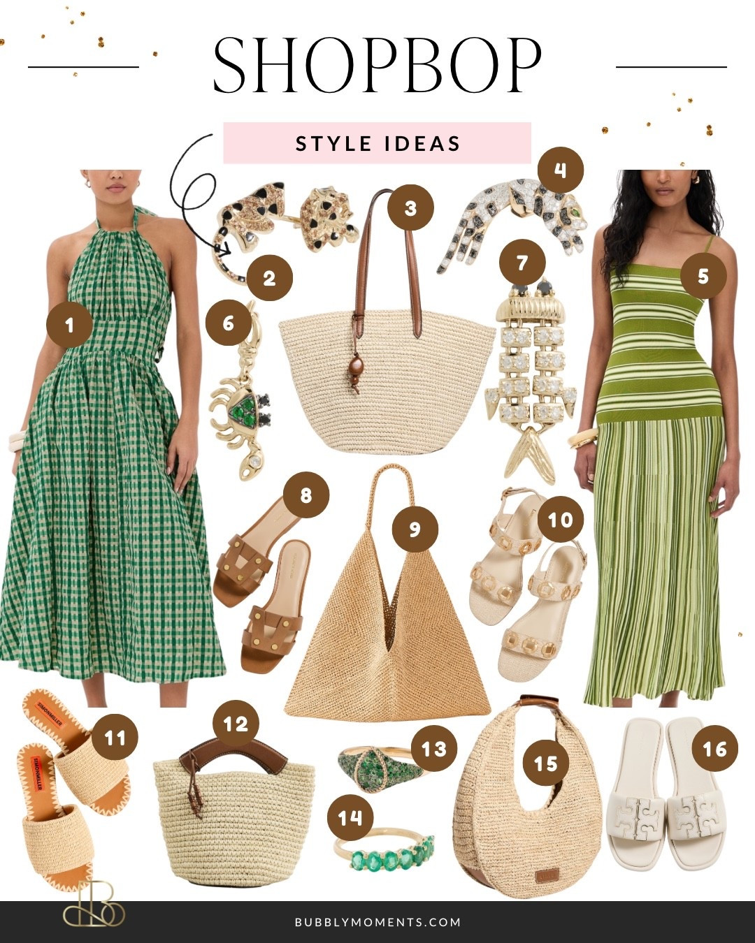 Effortless, chic, and easy to wear 🌿
This edit is all about polished everyday style—breezy dresses, woven textures, statement accessories, and comfortable shoes that work for travel days, brunch dates, casual events, and dressed-up everyday looks.

If you love natural textures, green tones, neutral accessories, and outfits that feel stylish without trying too hard, this collage is a must-save. These are versatile pieces that mix beautifully, travel well, and elevate your look wherever you’re headed.

Tap to shop all the finds ✨
Save this for outfit ideas, wardrobe refresh inspiration, and effortless chic styling.

#LTKFinds #LTKStyle #LTKDiscover #ShopLTK #LTKFashion #EverydayStyle #ChicOutfits #TravelOutfits #EffortlessStyle #NeutralStyle #GreenOutfits #WovenBags #StatementAccessories #OutfitIdeas #StyleInspo #CapsuleWardrobe #LTKMustHaves #FashionInspo #WearOnRepeat #ClassicMeetsModern

#LTKgrwm #LTKootd #LTKTravel