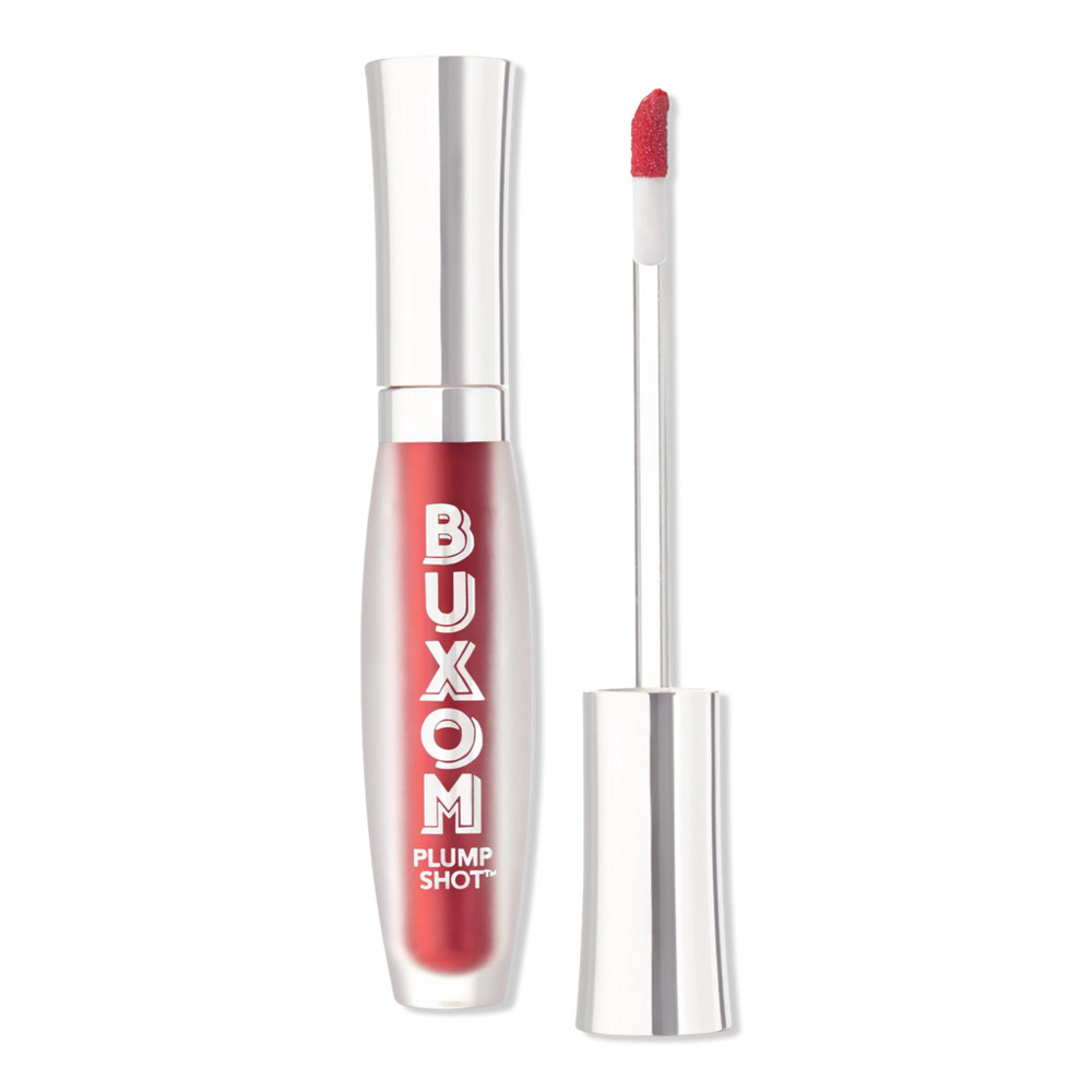 Buxom Plump Shot Plumping and Smoothing Lip Serum Gloss with Peptides and Hyaluronic Acid - Enchanted Berry - multichrome tint | Ulta