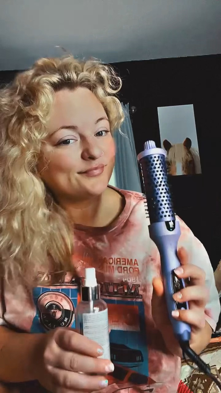 I remember when the hottest hair tool was mommas clothing iron and a towel-now look at us go! @wavytalkofficial
I just had to pop on and test her out with y'all & shook! I just can't believe how sleek and smooth the left side of my hair came out
Comment * HAIR+ for the direct link or I also have it linked for you in my @shop.Itk in my bio section
#Hairvolution
#FromIroningBoardsToScoreboards
#TressTransformation 

#LTKbeauty #LTKGiftGuide #LTKstyletip