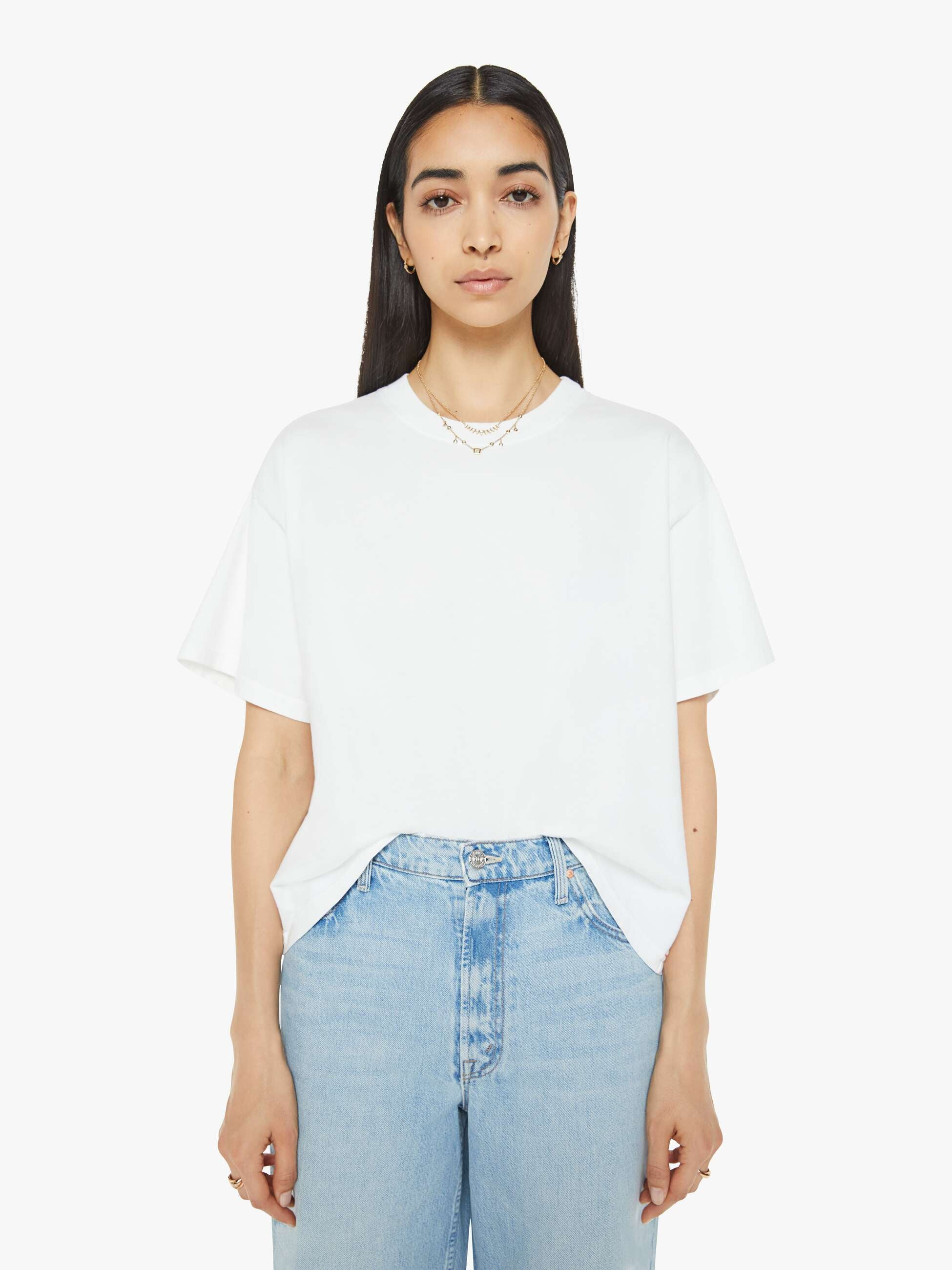 XIRENA - PALMER TEE WHITE | Mother Denim