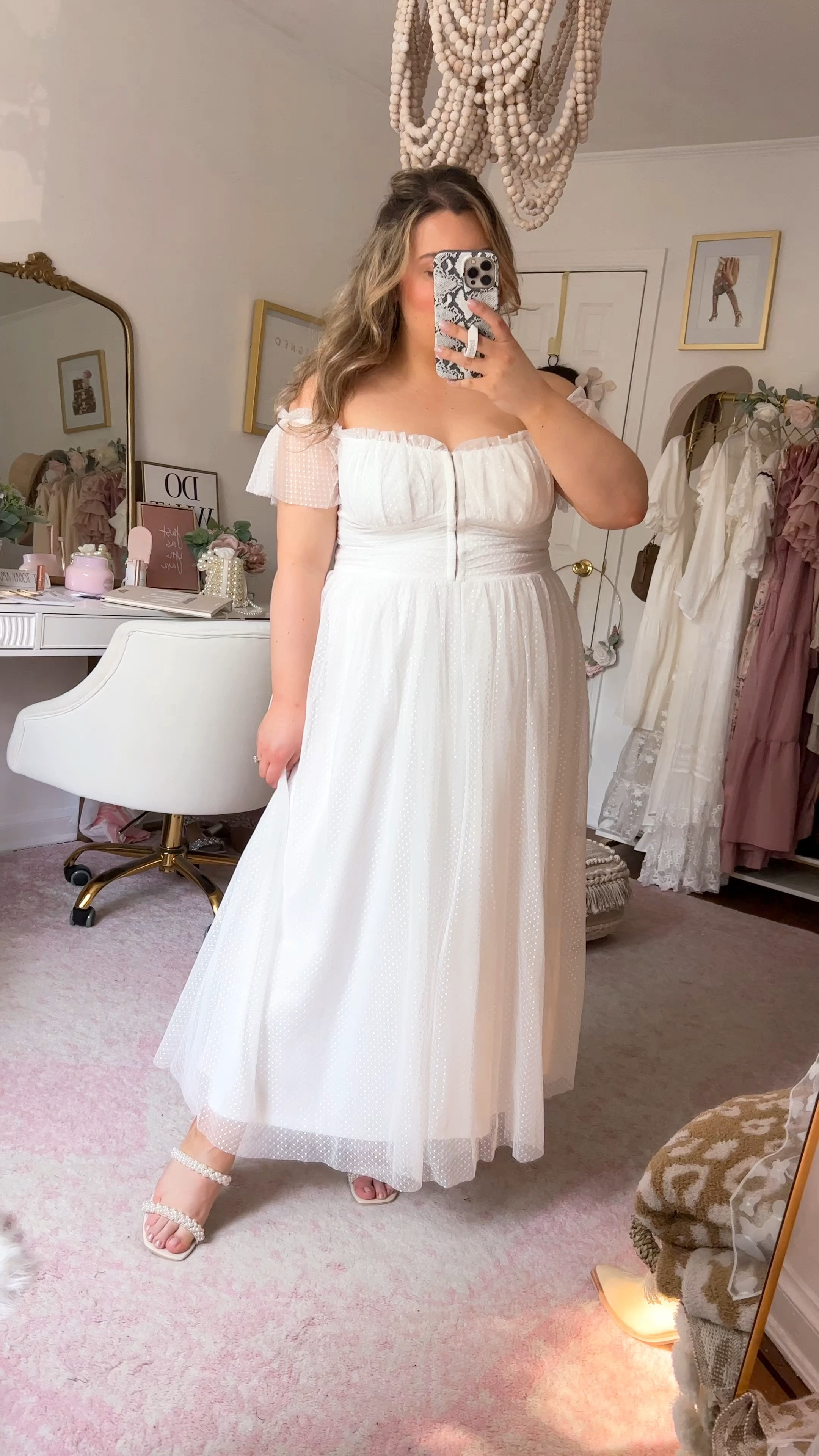 Engagement photo dress, white midi dress, bridal shower dress, rehearsal dinner dress 

Wearing an xl runs small
Heels run tts 

#LTKFind #LTKSeasonal #LTKwedding